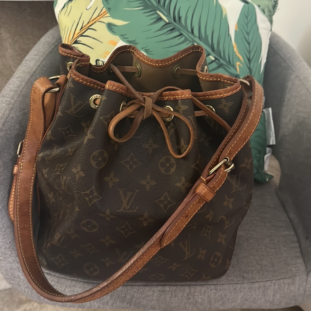 Authentic Louis Vuitton Petit Noé Monogram ✨